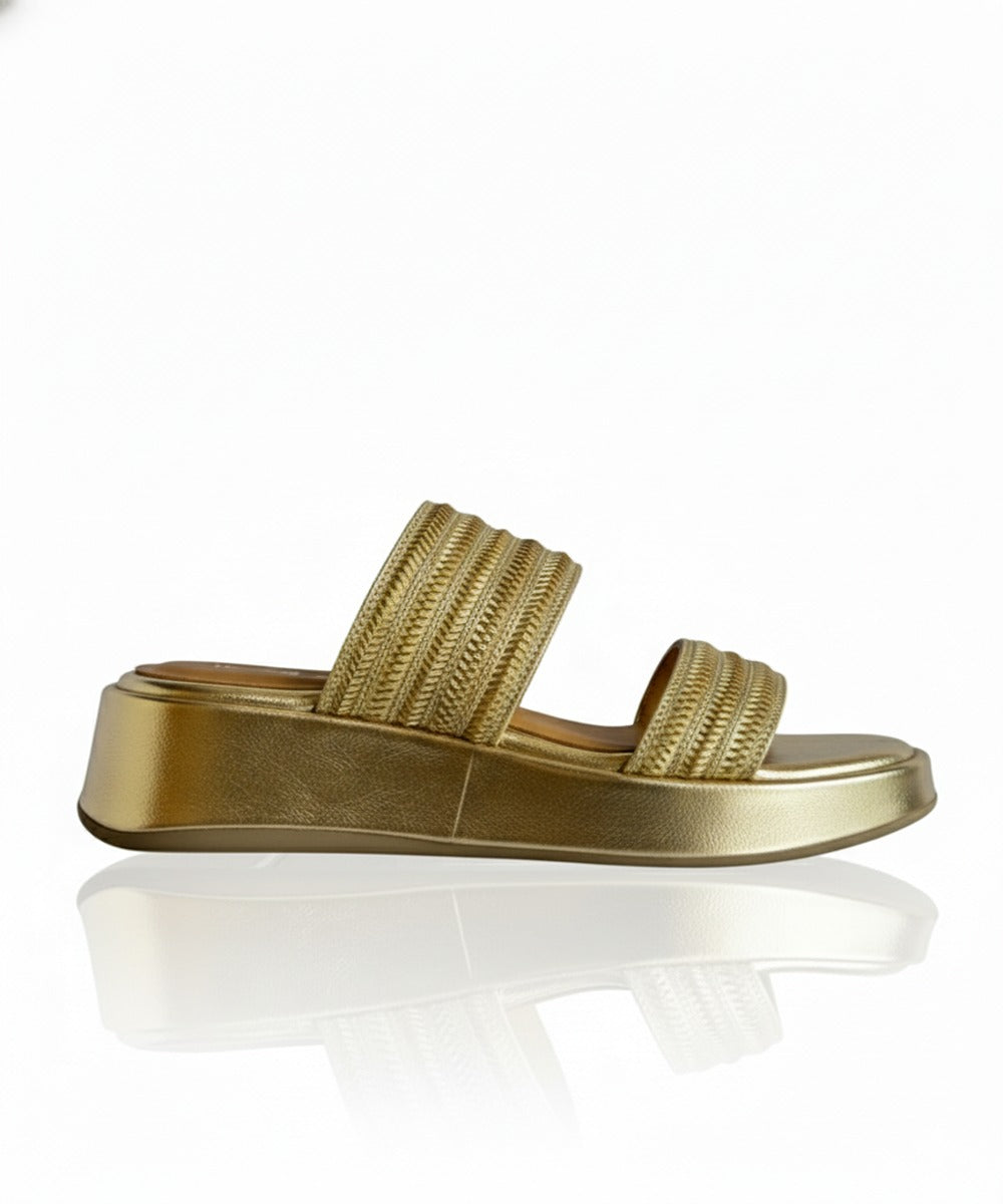 NORA GOLD WEDGES