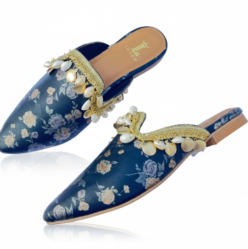 CAPRI BLACK MULE SANDAL